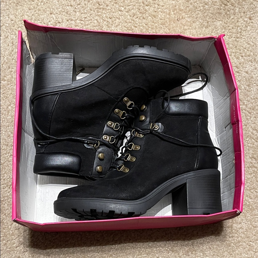Shoe-dazzle Black Ankle Boots